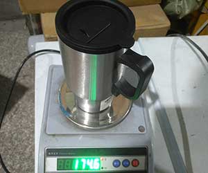 12V Electric heating mug net weight