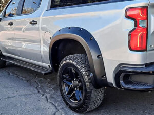 Pick up wheel fender flares