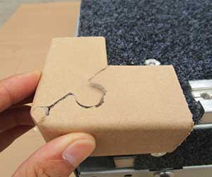 Bed drawer system detail