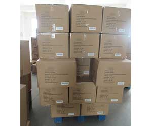 Car seat back fan finish goods