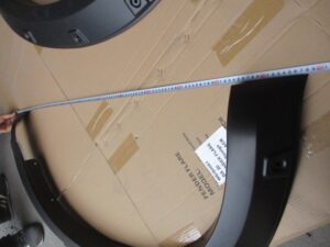 Repair fender size test