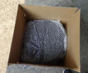 Camping seat bucket open view: Reinforced multi-layer OEM packaging protects the camping seat bucket from damage during transit.