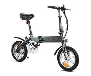 Electric fat bike color display