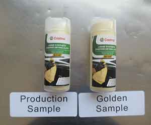 PVA drying towel sample comparison