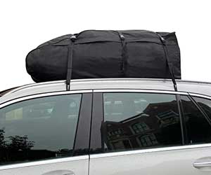 Foldable car roof bag
