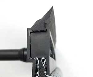 Soft wiper blade window squeegee