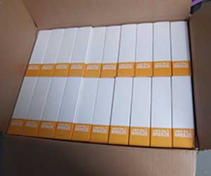 Travel electric fan finish goods