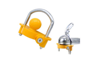 Trailer coupling lock