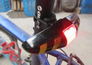 Bike rear light test