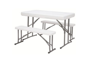 Foldable table set