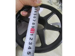 Tire holder size test