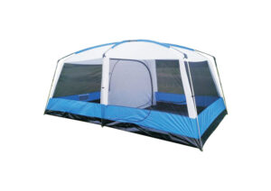 Double layered camping tent