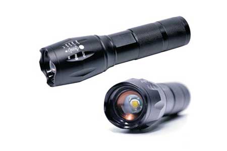 T26947 Mini LED zoomable flashlight