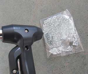 Car window breaker test