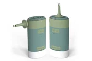 Portable Solar Air Pump Camping Light with Charger