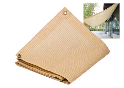 Breathable shade sail