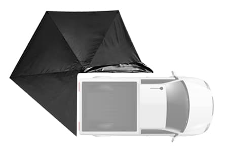 T31000 Folding awning for car