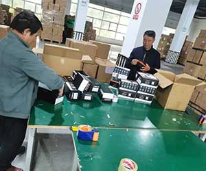 Digital air compressor assembly line
