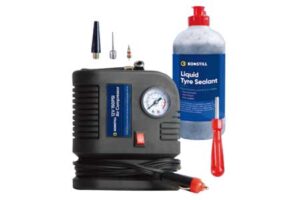 Emergency tyre puncture repair kit