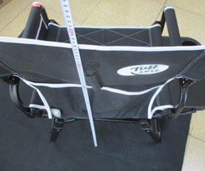 Picnic chair size test