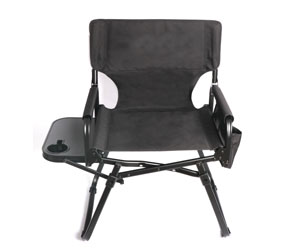 Lightweight seat with side table