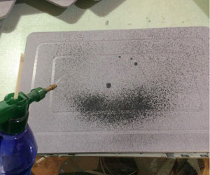 Kitchen Floor Mat Drying time test