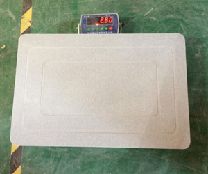 Durable Mat sample weight test